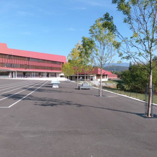 Analyse urbaine, paysage, VRD, terrassement, hydraulique, collège du Bugey à Belley - Urbalab