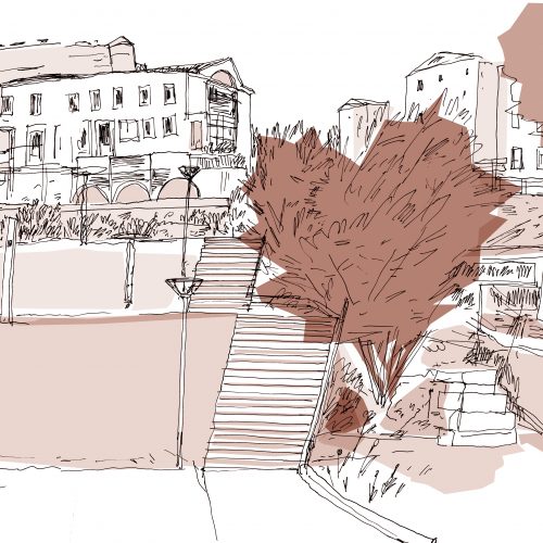 Aménagement du jardin archéologique - Urbalab paysagiste et ingénieur